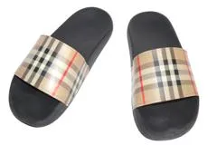 BURBERRY バーバリー サンダル メンズ40 ベージュ チェック ラバー (2148103294440) 【200】  の購入なら「質」の大黒屋（公式）