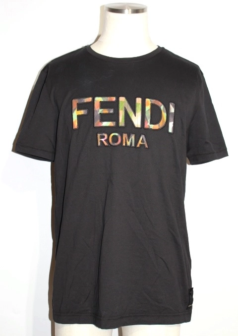 フェンディ FENDI Tシャツ ブラック Lお願いします