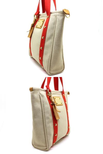 LOUIS VUITTON ルイ・ヴィトン バッグ アンティグアカバMM トート