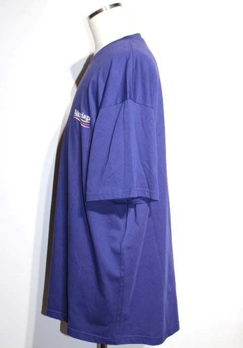 BALENCIAGA バレンシアガ Tシャツ メンズXL パープル コットン