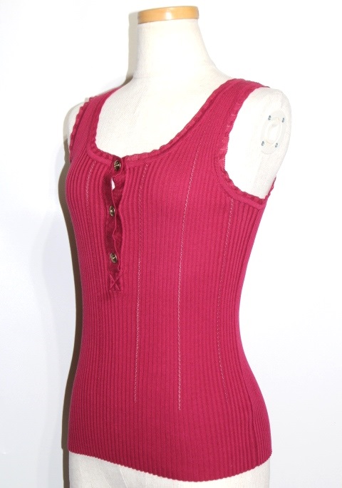 CHANEL シャネル ノースリーブ タンクトップ レディース38