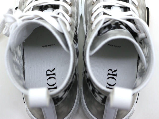 DIOR | B23 リーグ ハイトップスニーカー ディオール オブリーク