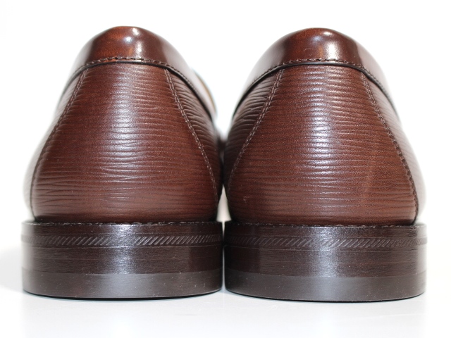 LOUIS VUITTON ルイ・ヴィトン メジャー・ライン ローファー 革靴 メンズ7 約26cm ブラウン レザー 2020年