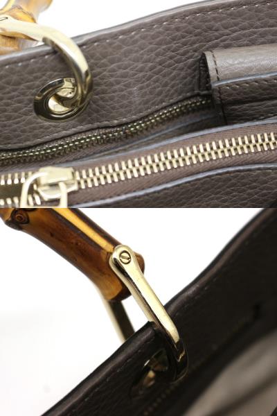 GUCCI グッチ バッグ バンブー ショッパー ミディアム