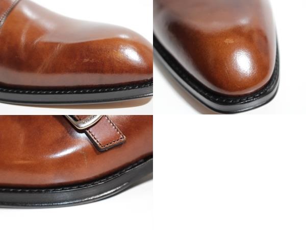 LOUIS VUITTON ルイ・ヴィトン 革靴 ビジネスシューズ メンズ6  ブラウン レザー 2019年 (2148103311772) 【200】 image number 8