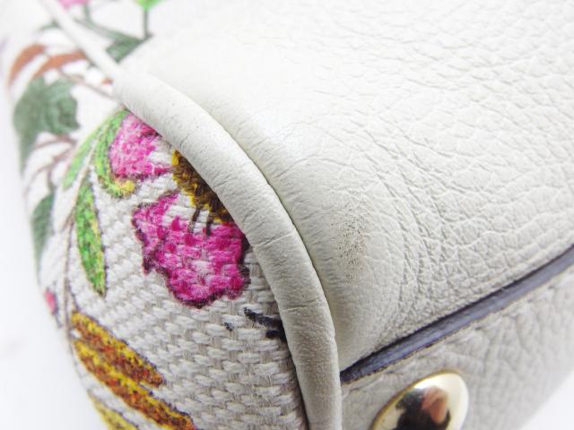ハンカチ(GUCCI)2枚セット GUCCI グッチ 2WAYバッグ バンブー 336032 キャンバス マルチ