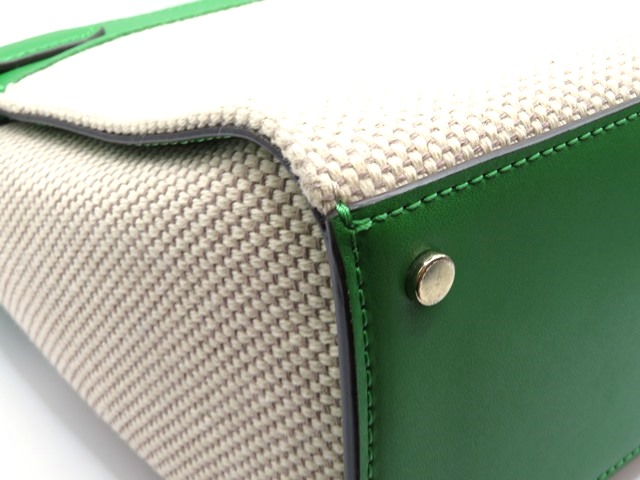 kate spade ケイトスペード 2wayハンドバッグ レザー キャンバス