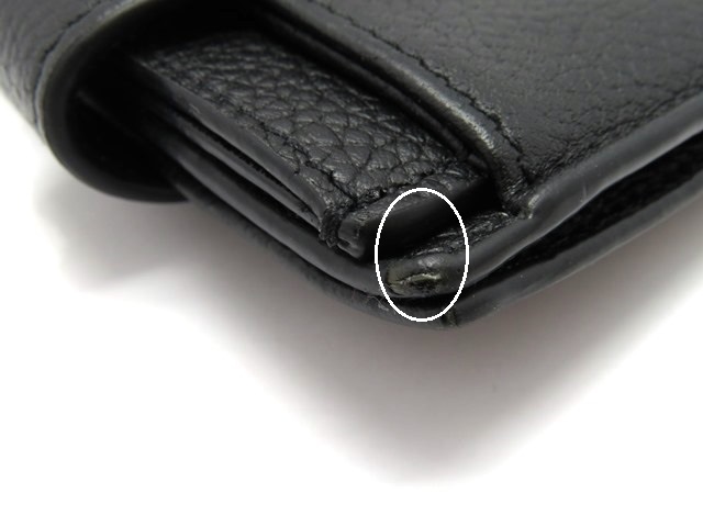 SAINT LAULENT サンローラン 財布 マネークリップ ブラック 型