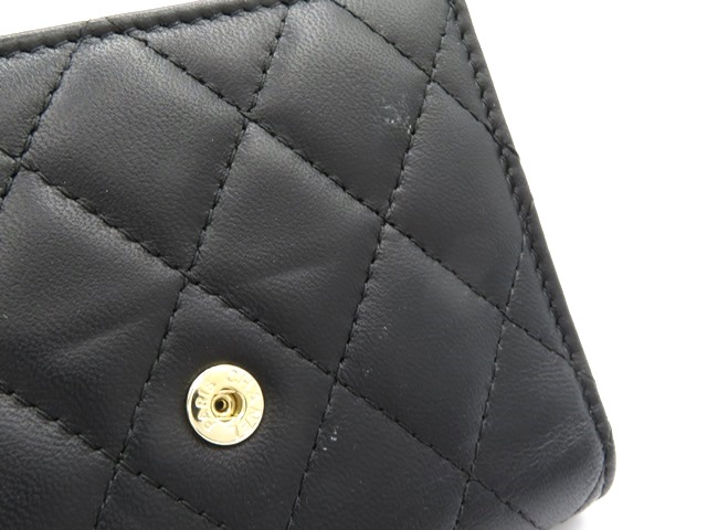 CHANEL シャネル 三つ折り財布 スモールフラップウォレット
