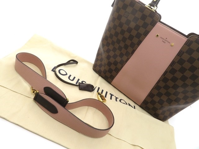 LOUIS VUITTON ルイヴィトン ジャージー トートバッグ ダミエ ...