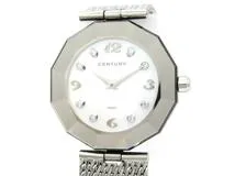 Century センチュリー タイムジェム 女性用腕時計 レディース ステンレス ホワイトシェル文字盤 8ポイントダイヤモンド 【474】  の購入なら「質」の大黒屋（公式）