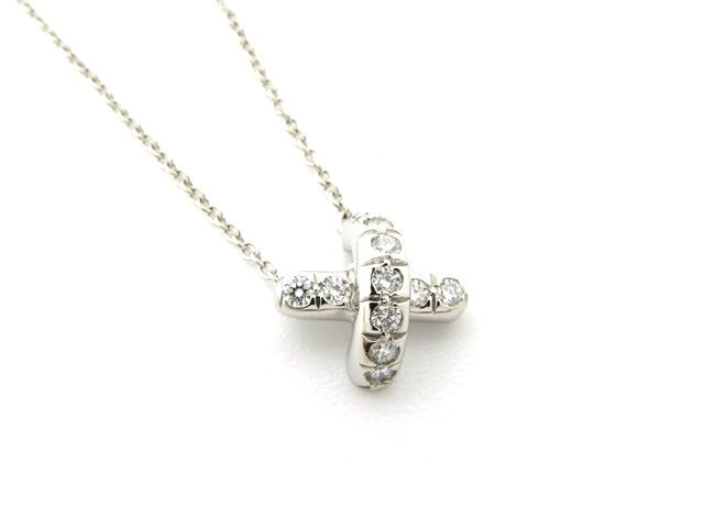 Tiffany ティファニー ネックレス ペンダント クロスステッチ Tiffany ティファニー ネックレス ペンダント クロスステッチ