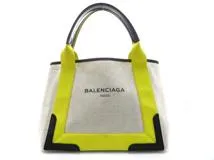 BALENCIAGA バレンシアガ ハンドバッグ トートバッグ ネイビーカバスS