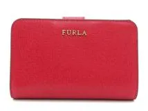 FURLA フルラ L字ZIP財布 二つ折財布 レザー レッド 赤 872837 【474