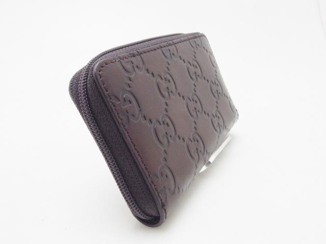 GUCCI グッチ コインケース グッチシマ 138098 ブラウン 【435