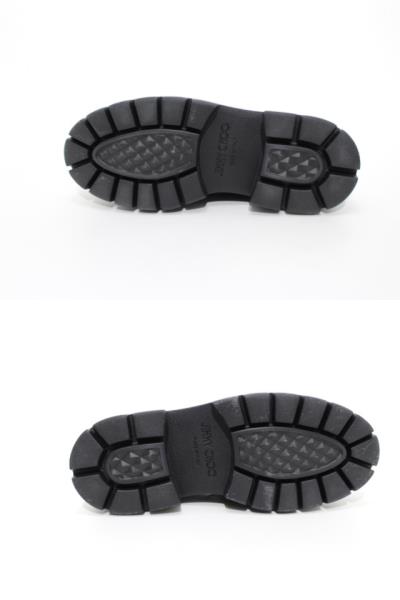JIMMY CHOO ジミーチュウ 靴 厚底ローファー レディース39(約